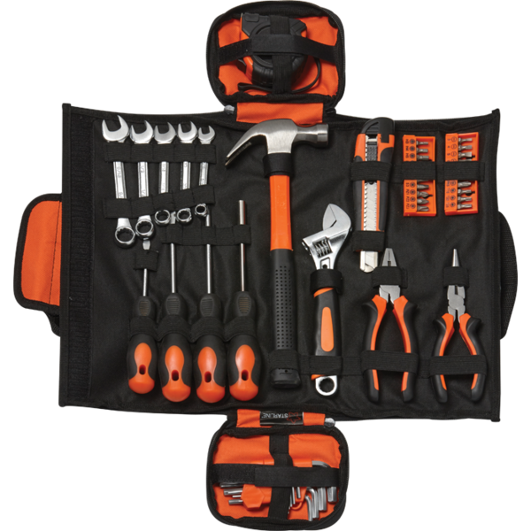 Foldable ColorBurst 45-Piece Tool Set