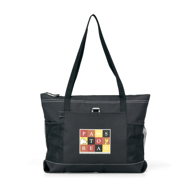 Windom Zippered Polycanvas Tote