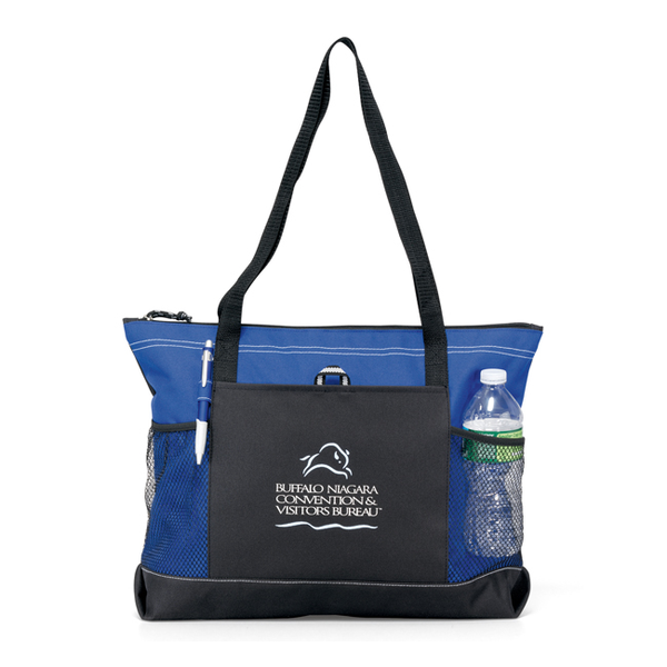 Windom Zippered Polycanvas Tote