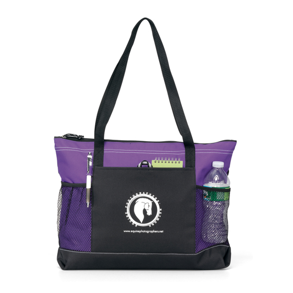 Windom Zippered Polycanvas Tote