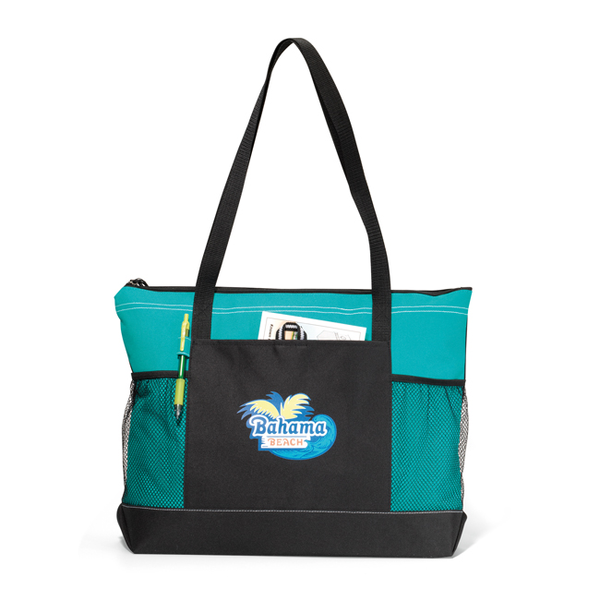 Windom Zippered Polycanvas Tote