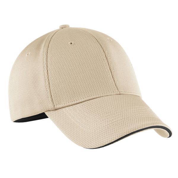 NIKE® Golf Dri-FIT Mesh Swoosh Flex Constructed Fitted Sandwich Cap