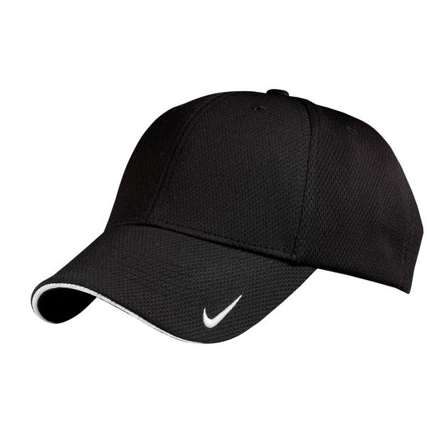 NIKE® Golf Dri-FIT Mesh Swoosh Flex Constructed Fitted Sandwich Cap