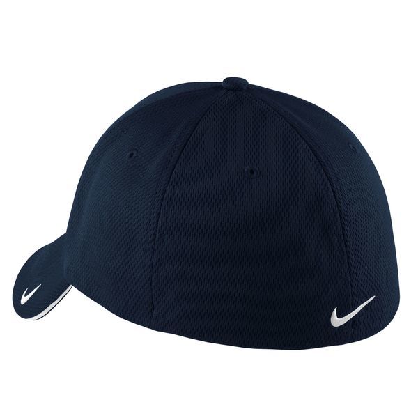 NIKE® Golf Dri-FIT Mesh Swoosh Flex Constructed Fitted Sandwich Cap