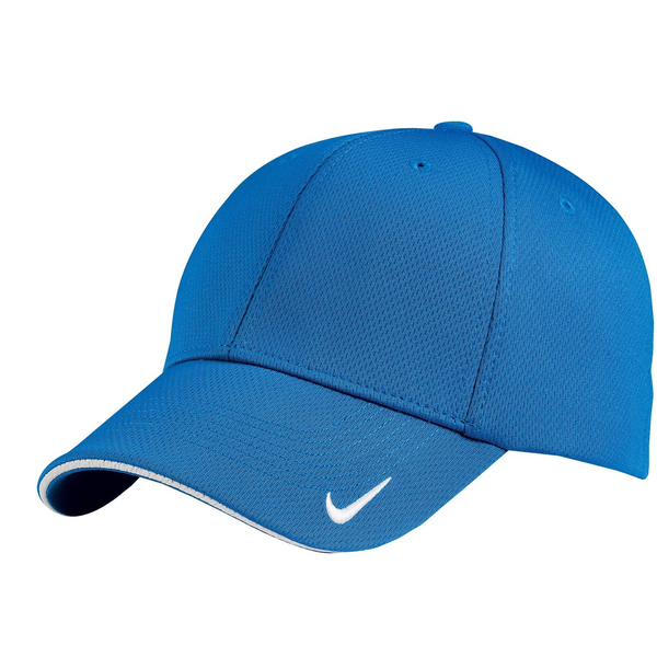 NIKE® Golf Dri-FIT Mesh Swoosh Flex Constructed Fitted Sandwich Cap
