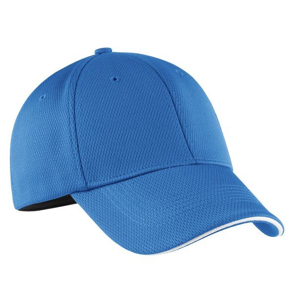 NIKE® Golf Dri-FIT Mesh Swoosh Flex Constructed Fitted Sandwich Cap
