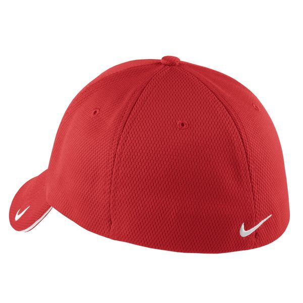 NIKE® Golf Dri-FIT Mesh Swoosh Flex Constructed Fitted Sandwich Cap