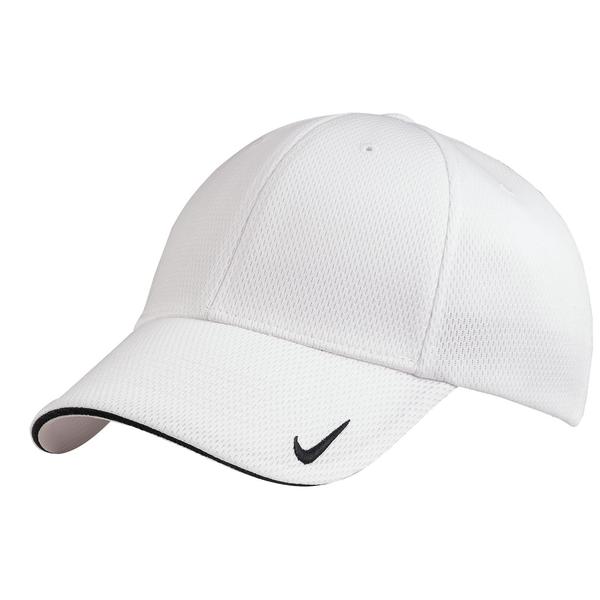 NIKE® Golf Dri-FIT Mesh Swoosh Flex Constructed Fitted Sandwich Cap