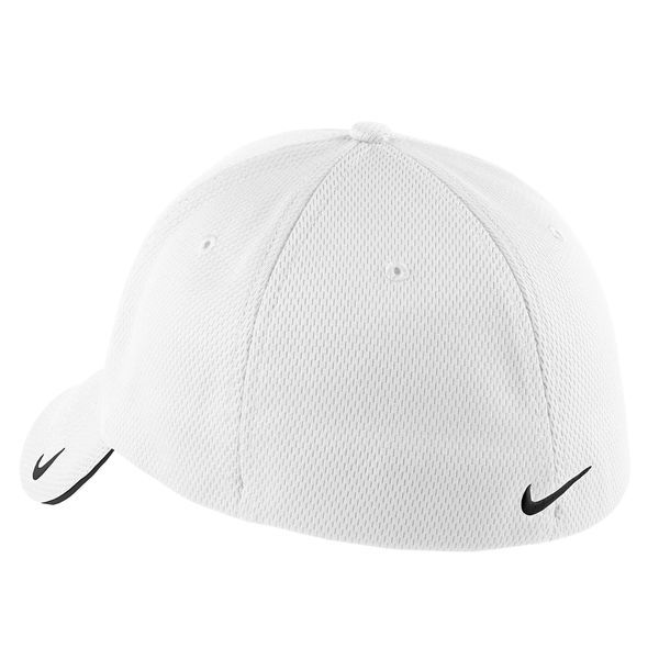 NIKE® Golf Dri-FIT Mesh Swoosh Flex Constructed Fitted Sandwich Cap