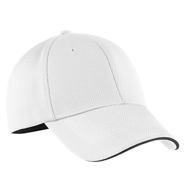 NIKE® Golf Dri-FIT Mesh Swoosh Flex Constructed Fitted Sandwich Cap