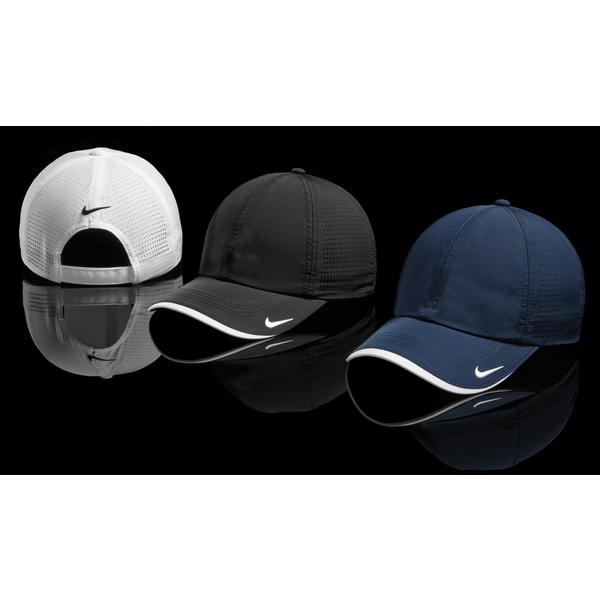 NIKE® Golf Dri-FIT Swoosh Perforated Unconstructed Cap