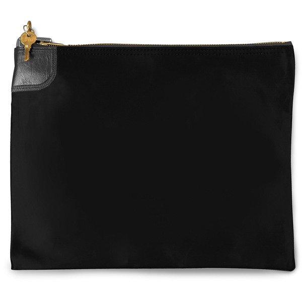 Night Deposit Locking Vinyl Bank Bag, 10.5" x 7"