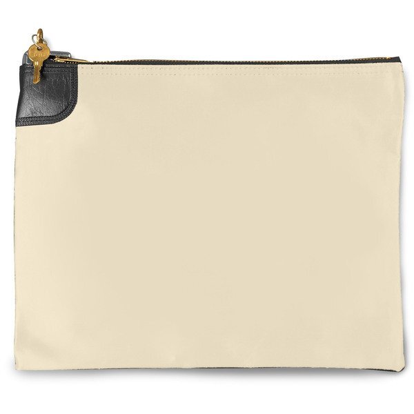 Night Deposit Locking Vinyl Bank Bag, 10.5" x 7"