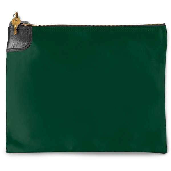 Night Deposit Locking Vinyl Bank Bag, 10.5" x 7"