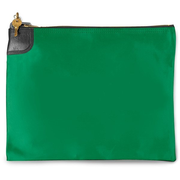 Night Deposit Locking Vinyl Bank Bag, 10.5" x 7"