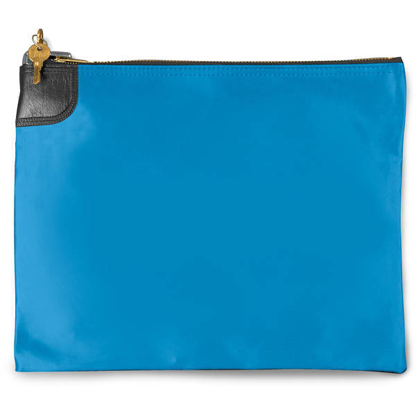 Night Deposit Locking Vinyl Bank Bag, 10.5" x 7"