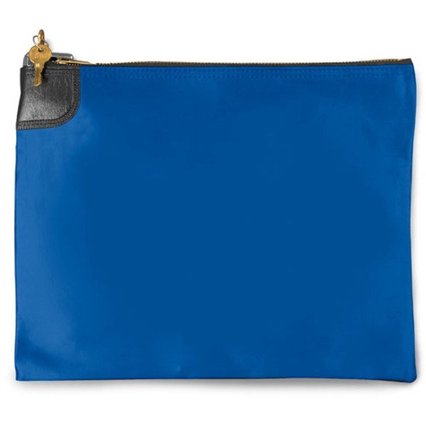 Night Deposit Locking Vinyl Bank Bag, 10.5" x 7"