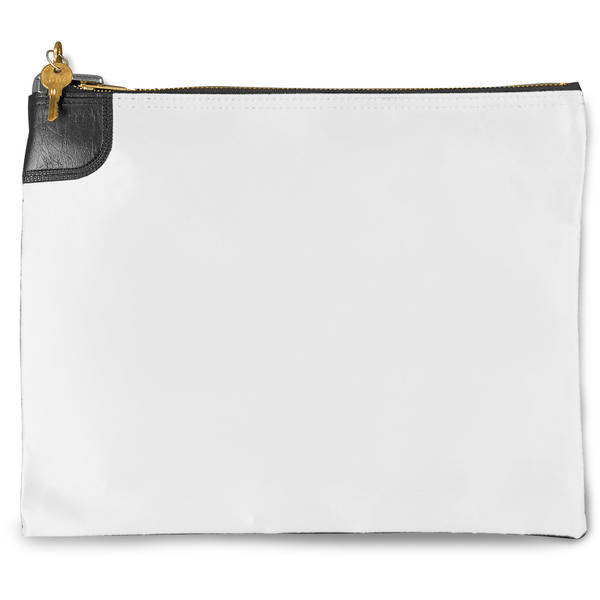 Night Deposit Locking Vinyl Bank Bag, 10.5" x 7"