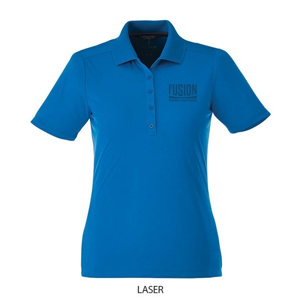 Dade Textured Knit Ladies' Performance Polo