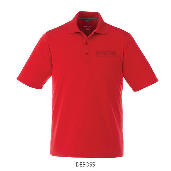Dade Textured Knit Men's Performance Polo