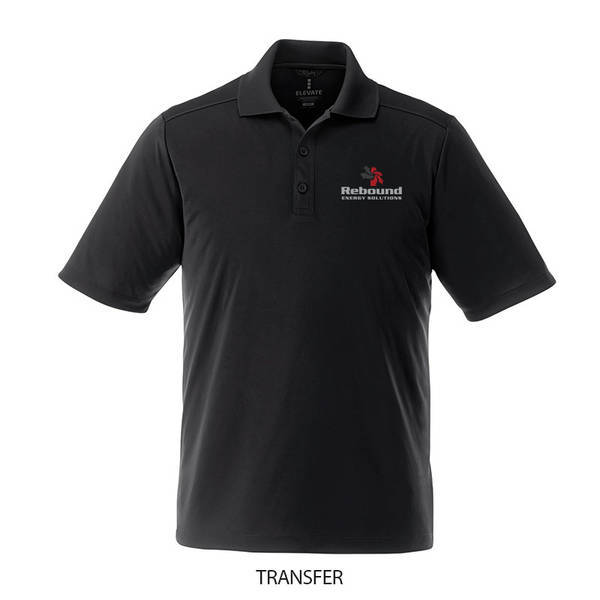 Dade Textured Knit Men's Performance Polo