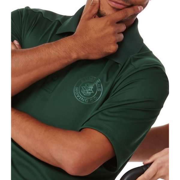 Dade Textured Knit Men's Performance Polo