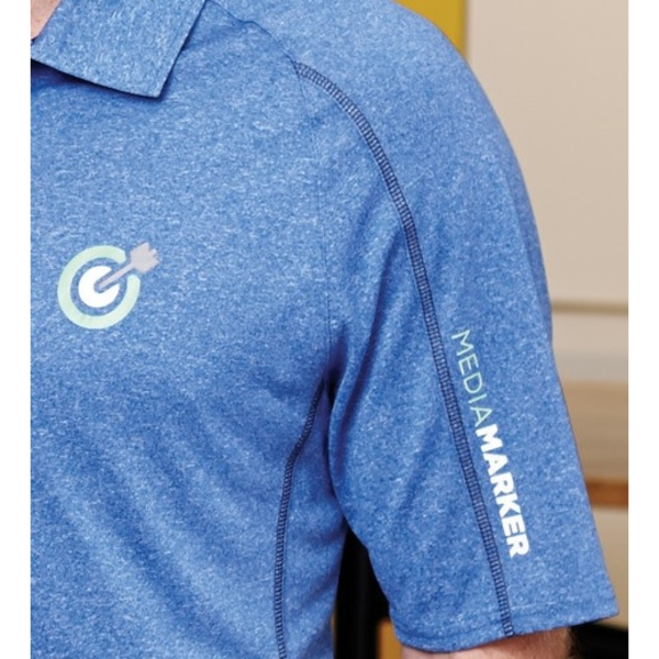 Macta Cross Dyed Men's Performance Polo