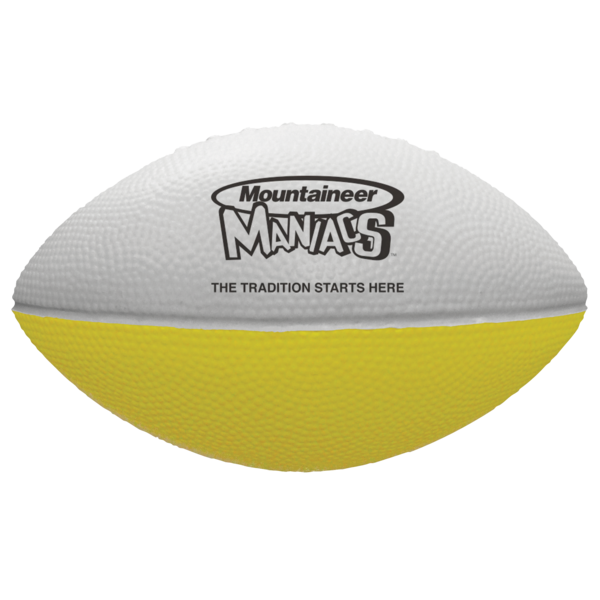 Foam Two-Toned Football, 7"
