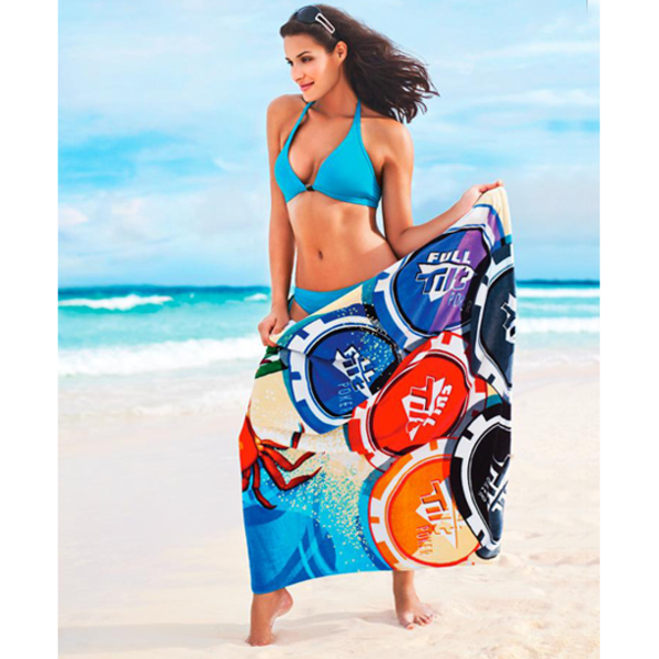 Colorfusion™ Basic Weight Beach Towel, 11 lbs.