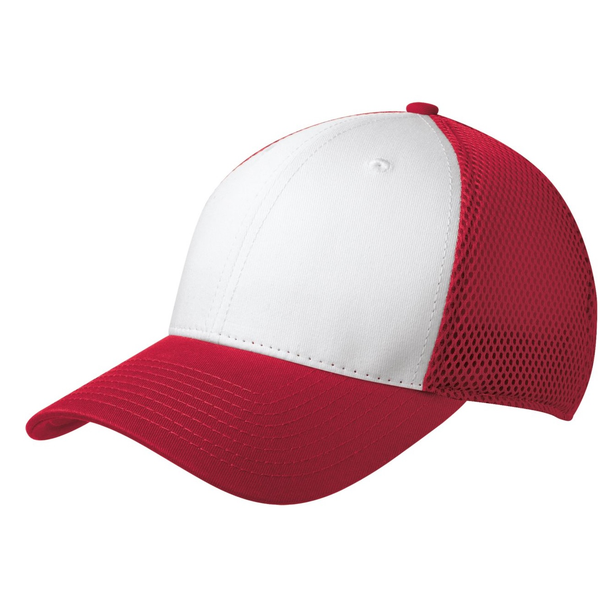 New Era® Cotton Front Constructed Cap with Mesh Back