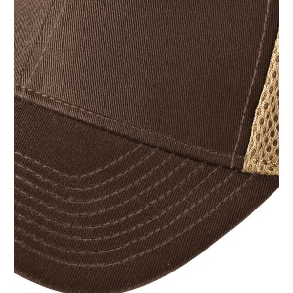 New Era® Cotton Front Constructed Fitted Cap with Mesh Back