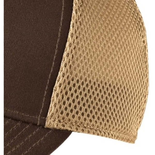 New Era® Cotton Front Constructed Fitted Cap with Mesh Back