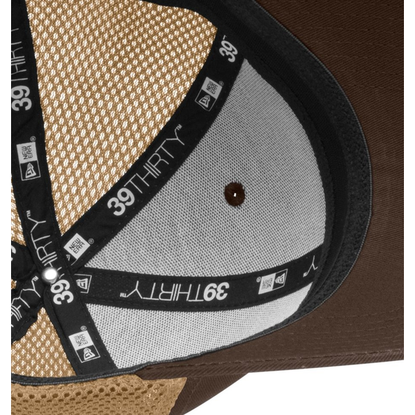 New Era® Cotton Front Constructed Fitted Cap with Mesh Back