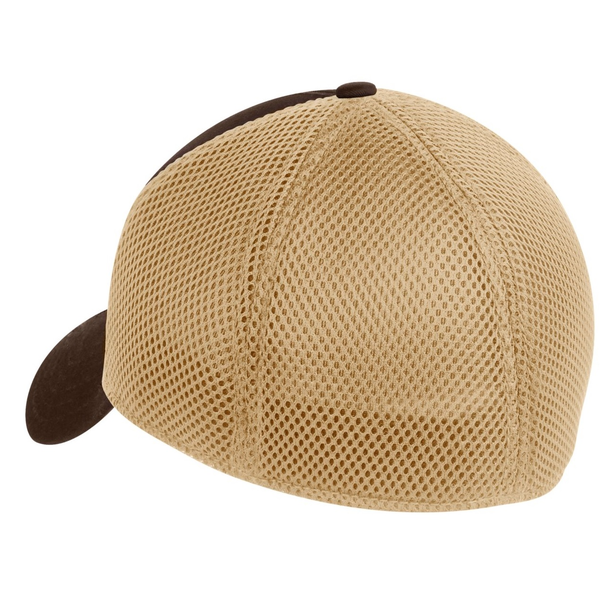 New Era® Cotton Front Constructed Fitted Cap with Mesh Back