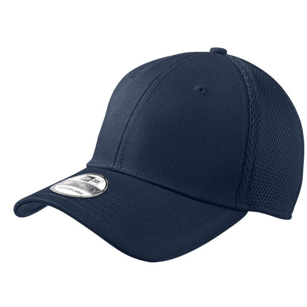 New Era® Cotton Front Constructed Fitted Cap with Mesh Back
