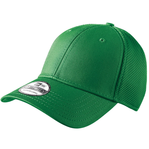 New Era® Cotton Front Constructed Fitted Cap with Mesh Back