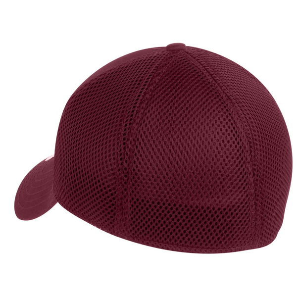 New Era® Cotton Front Constructed Fitted Cap with Mesh Back