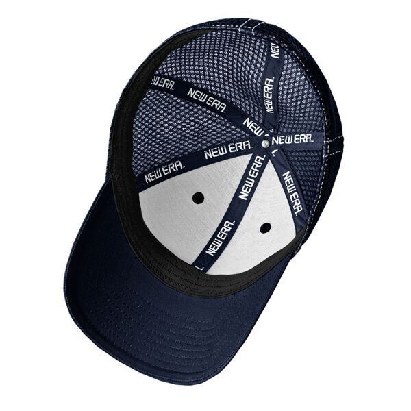 New Era® Contrast Stitch Constructed Fitted Cap with Mesh Back