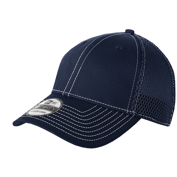 New Era® Contrast Stitch Constructed Fitted Cap with Mesh Back