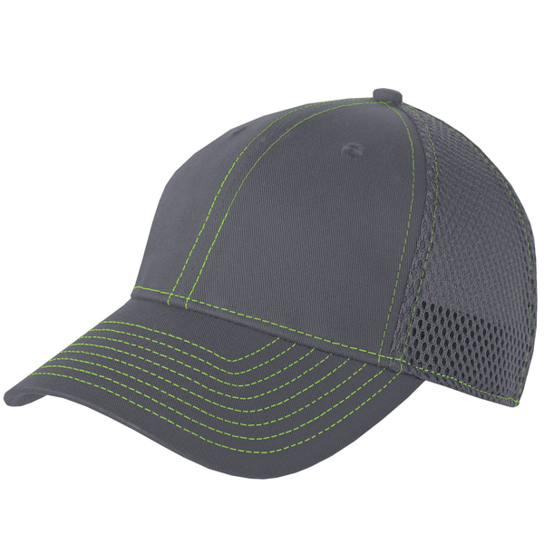 New Era® Contrast Stitch Constructed Fitted Cap with Mesh Back