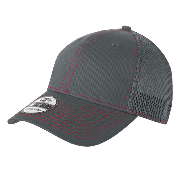 New Era® Contrast Stitch Constructed Fitted Cap with Mesh Back