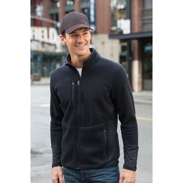 New Era® Contrast Stitch Constructed Fitted Cap with Mesh Back