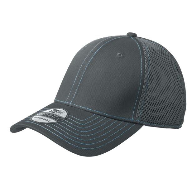 New Era® Contrast Stitch Constructed Fitted Cap with Mesh Back