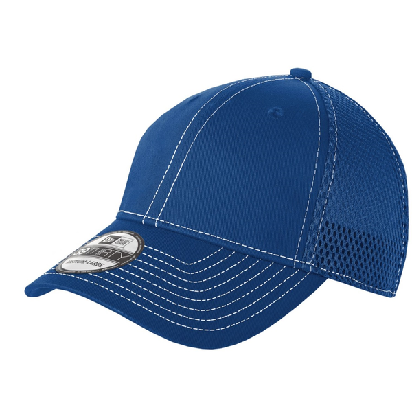 New Era® Contrast Stitch Constructed Fitted Cap with Mesh Back
