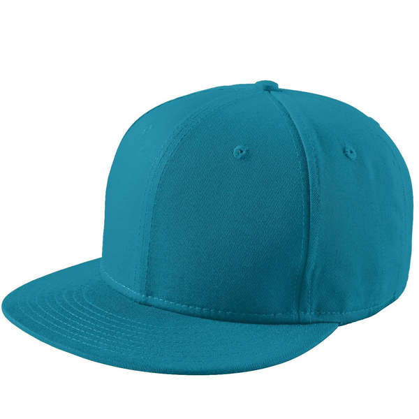 New Era® Flat Bill Cotton Constructed Cap