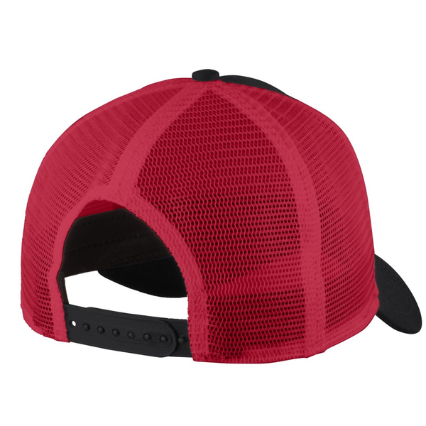 New Era® Snapback Trucker Constructed Cap with Mesh Back
