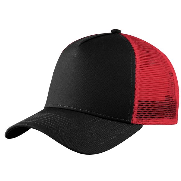 New Era® Snapback Trucker Constructed Cap with Mesh Back