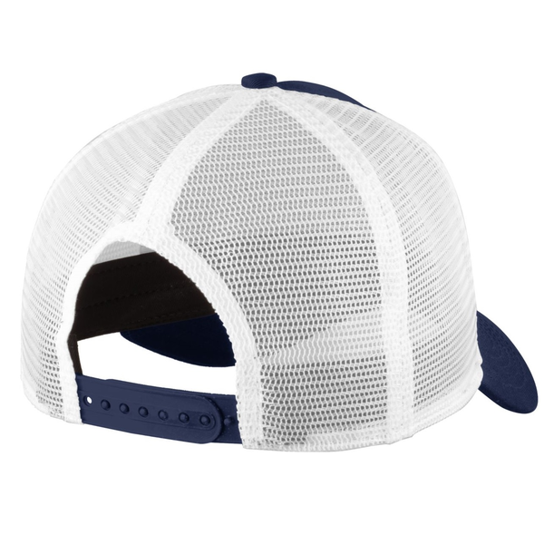 New Era® Snapback Trucker Constructed Cap with Mesh Back