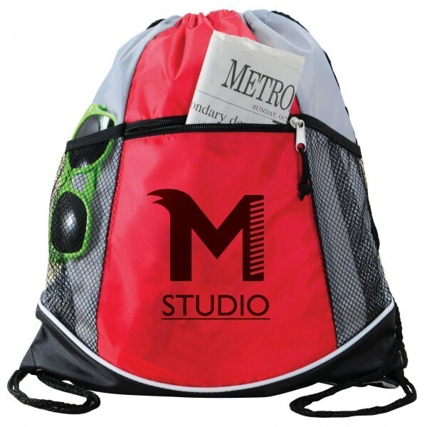 Double Take 210D Polyester Drawstring Cinchpack