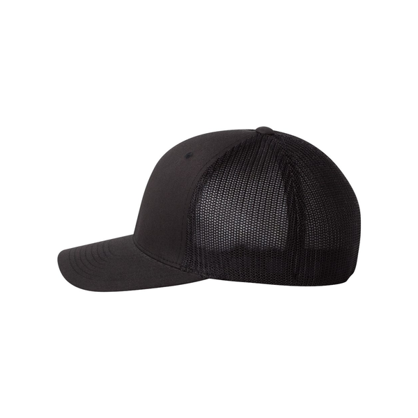 Flexfit® Trucker Constructed Fitted Cap with Mesh Back